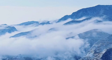 甘肅榆中：雪落馬銜山，意境絕了！