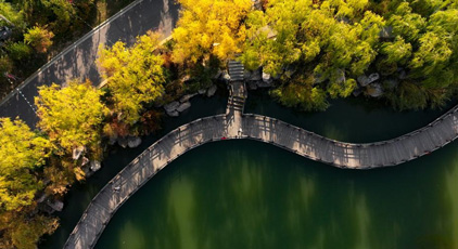 塞上湖城秋意濃